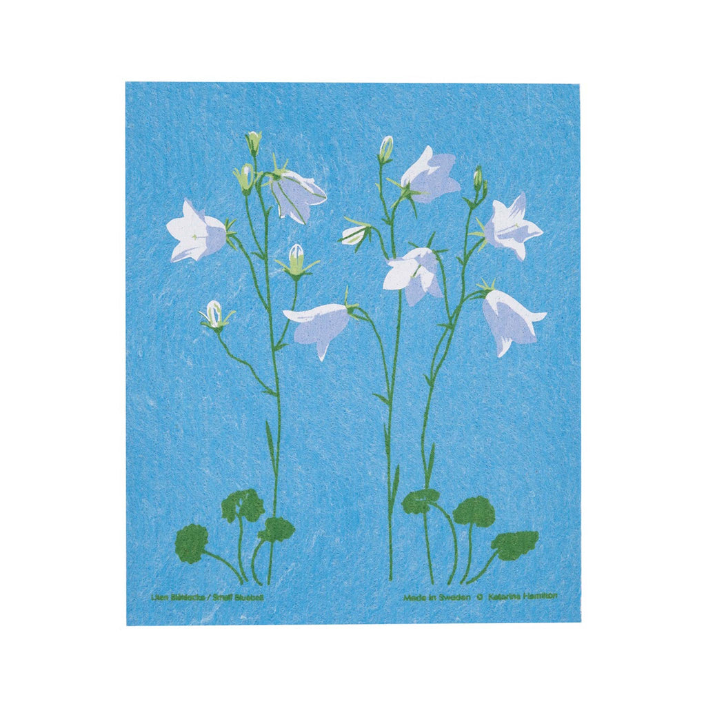 Swedish Dishcloths - Spring & Summer Designs - Bluebells