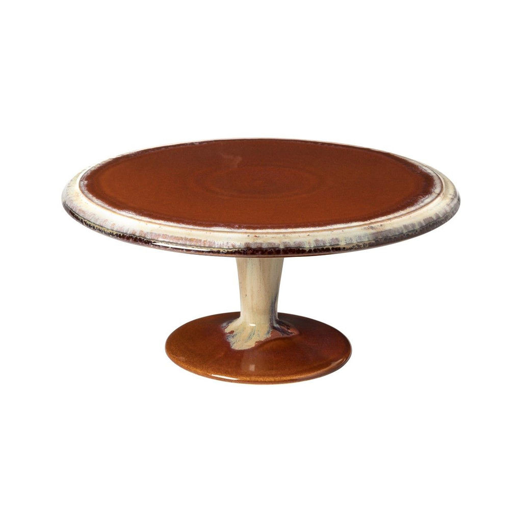 Caramel Latte Footed Plate