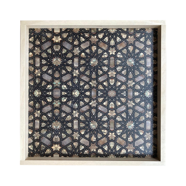 LAMOU Printed Baltic Birch Serving Tray - Astral Pearls