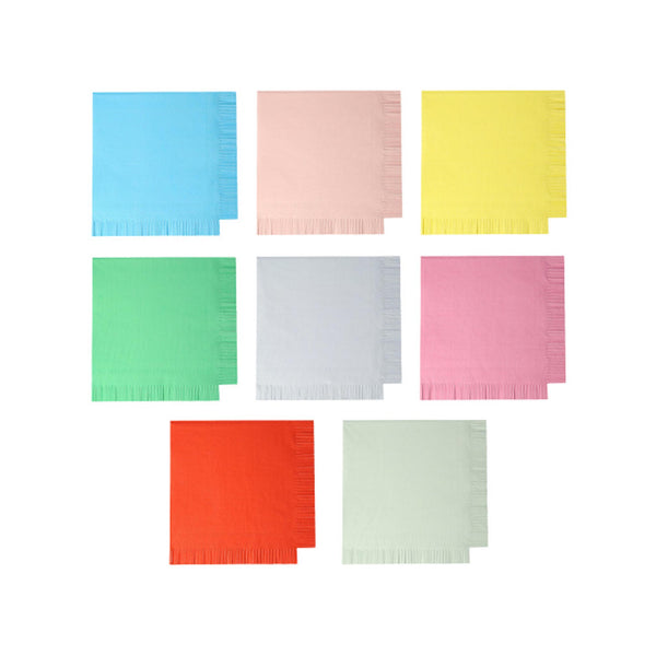 Assorted Bright Luncheon Napkins