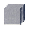 Chambray Heirloom Napkin Set of 4 - Midnight