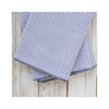 Seersucker Cocktail Napkin Set of 4 - Navy Blue