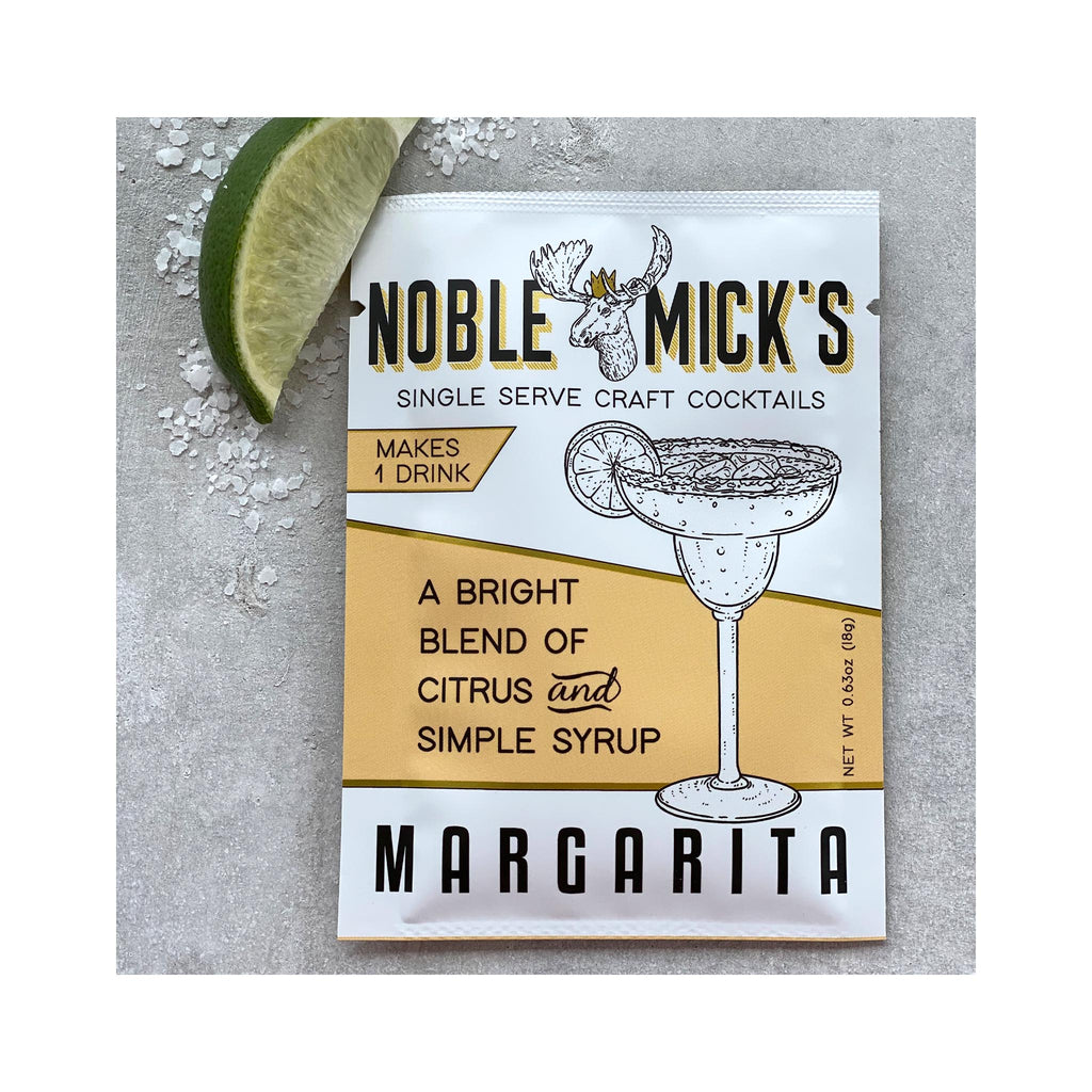 Noble Mick's Single Serve Craft Cocktail Mixes - Margarita