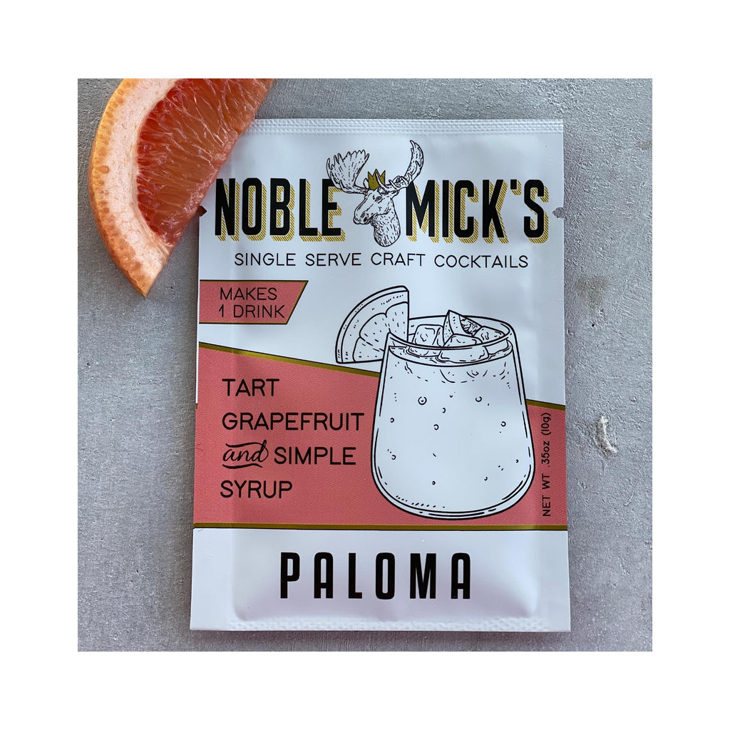 Noble Mick's Craft Cocktails  Single Serve Craft Cocktail Mix