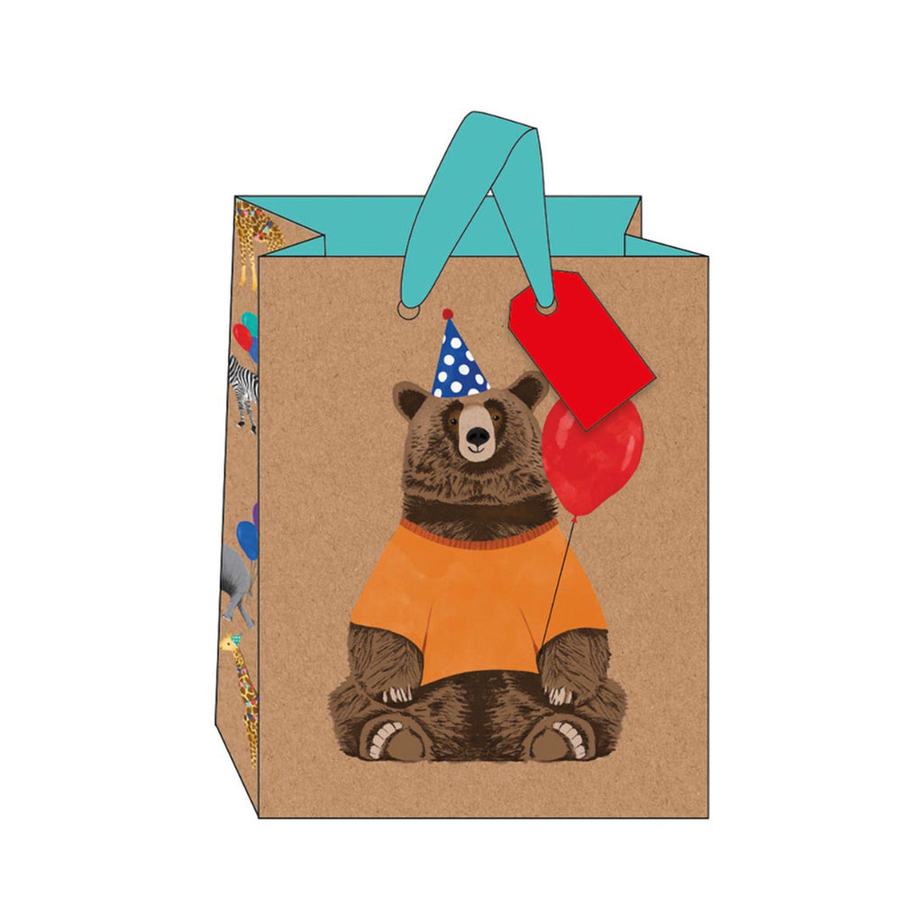 Medium Gift Bag - Birthday Bear