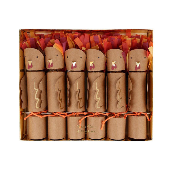 Turkey Cracker Set of 6