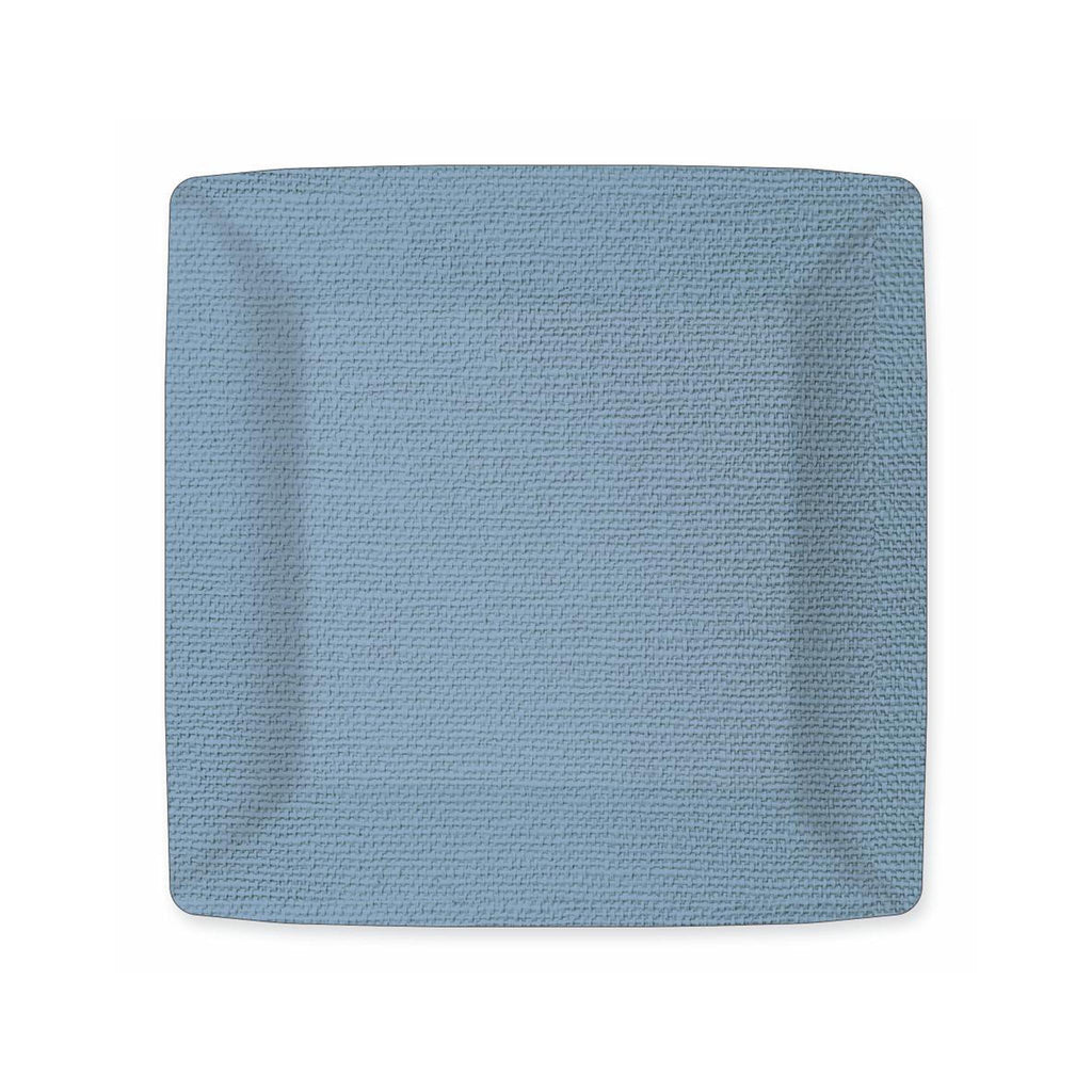 Canvas Collection 7" Square Paper Plates - Blue