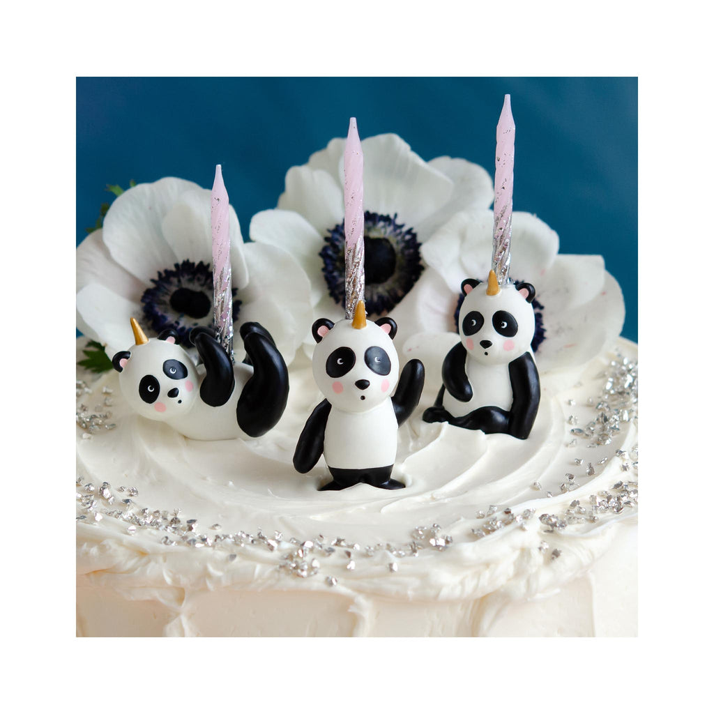 Unicorn Panda Candle Holders