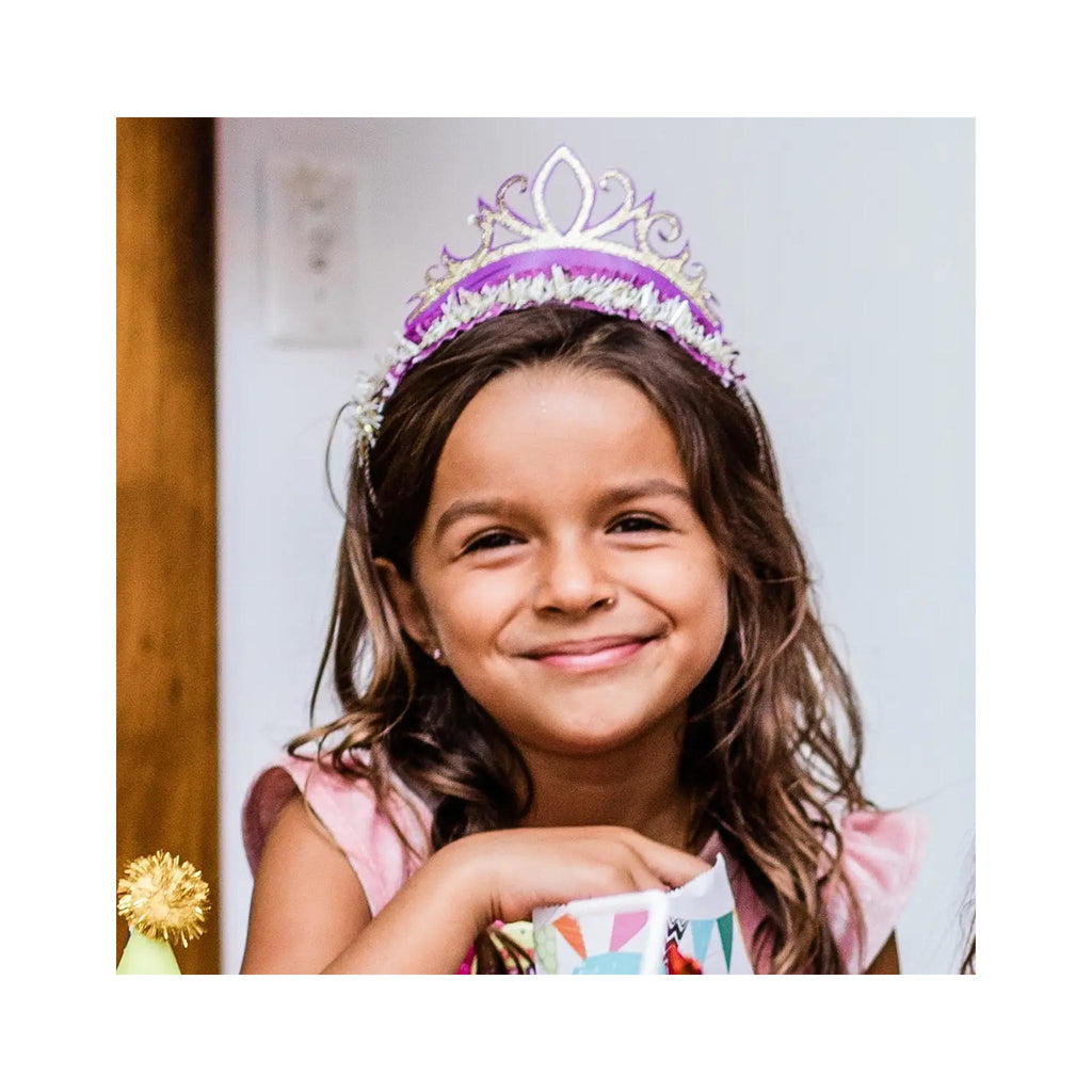 Glitter Tiaras Set of 6 - in use