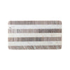 Grey Striped Rectangle Marble Board