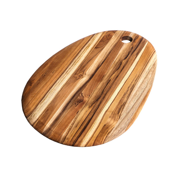 Teak Oval Cutting & Serving Board
