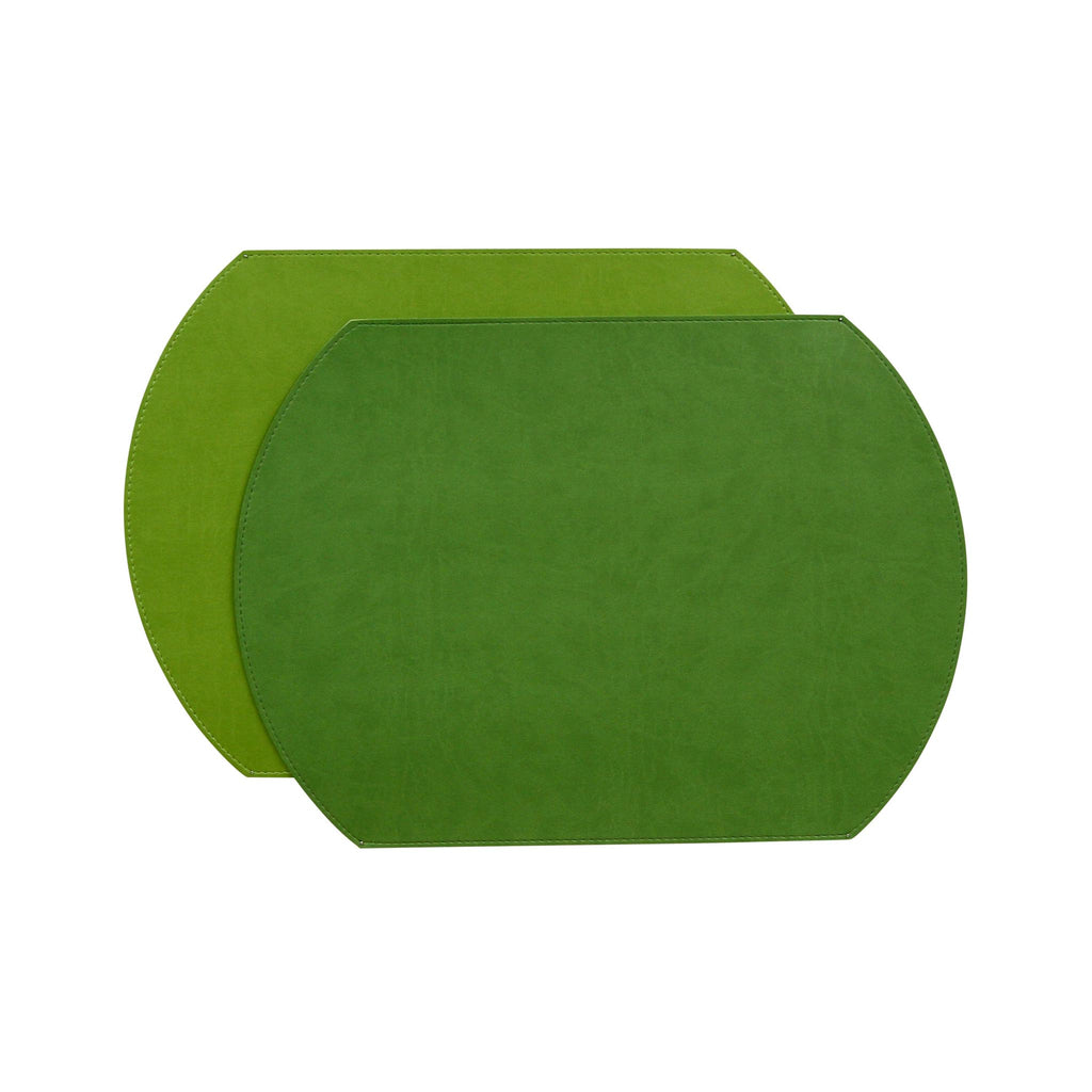 Gallery Oval Reversible Placemat - Parrot/Avocado