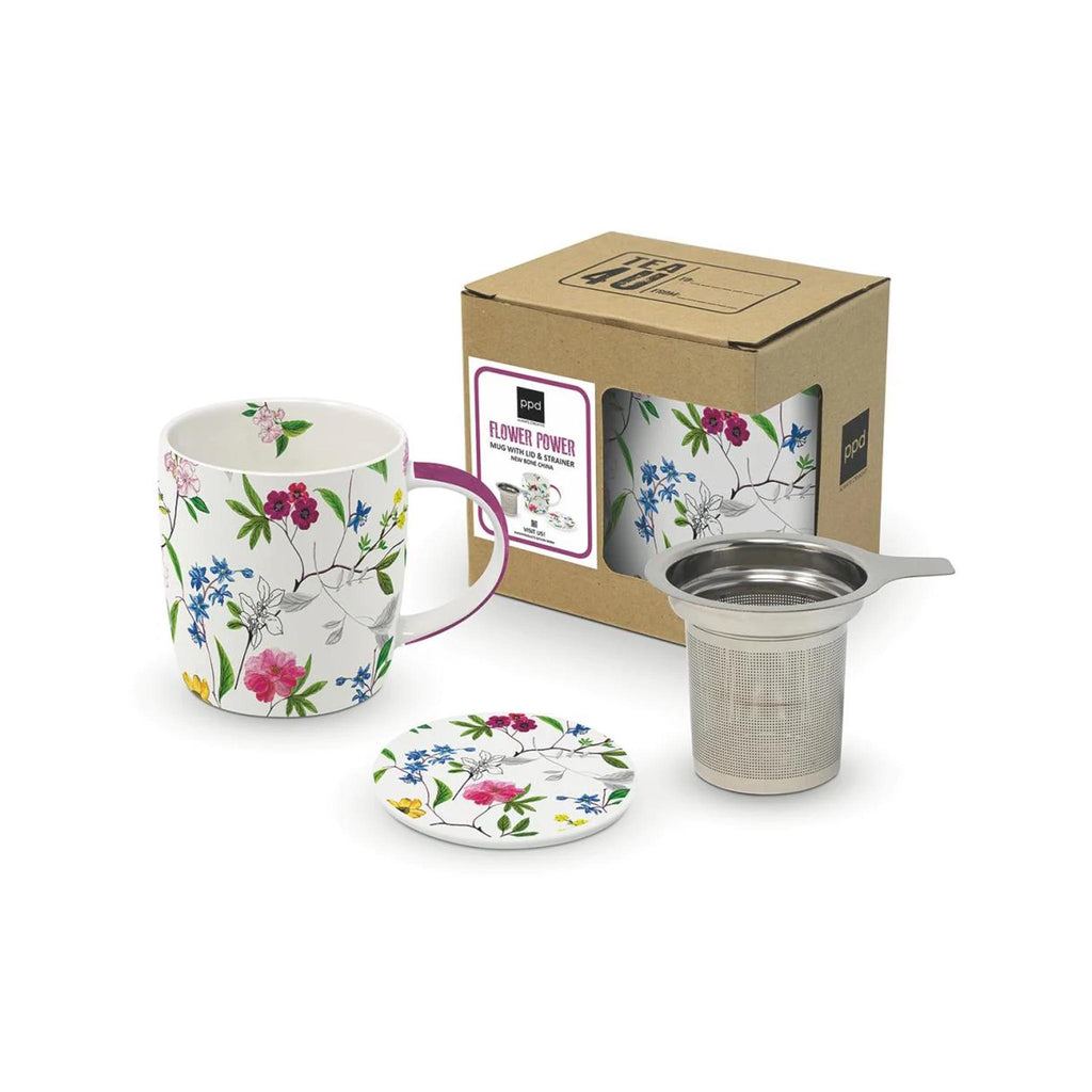 Flower Power Tea Mug Set