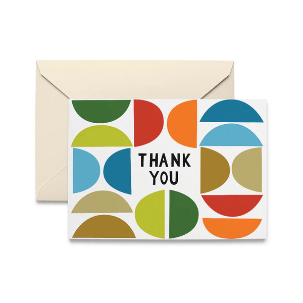 Mid Century Thank You Boxed Cards