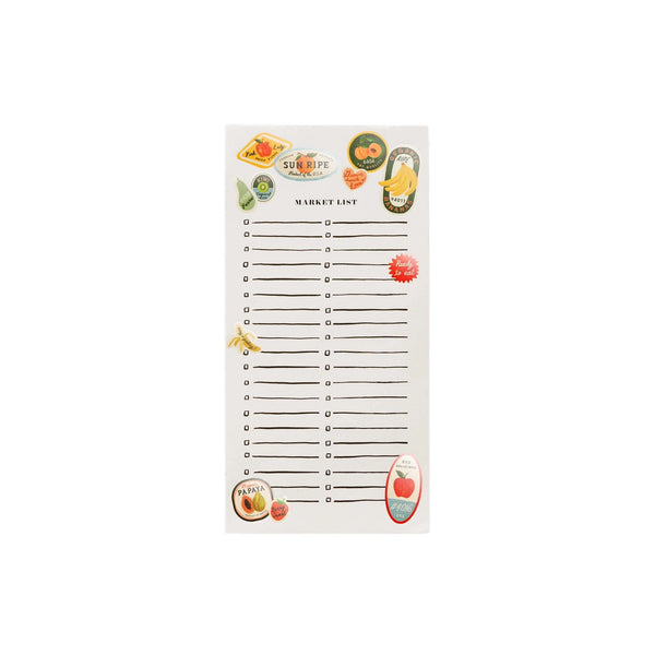 Fruit Stickers Notepad