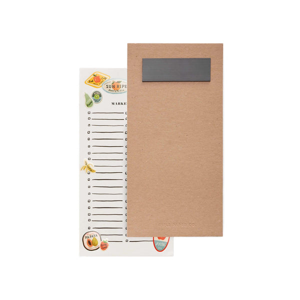 Fruit Stickers Notepad - back