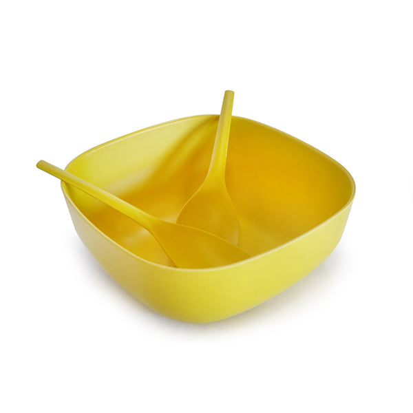 Gusto Salad Bowl - Lemon with Servers