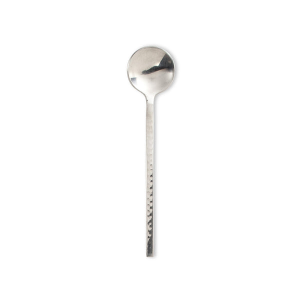 Shiny Hammered Small Spoon