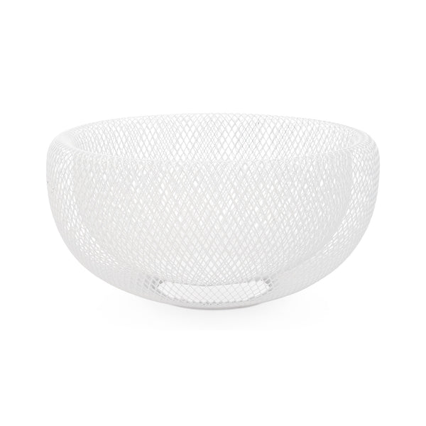 Mesh Double Wall Bowl - White Large