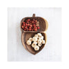 Acacia Wood Acorn Shaped Dish  - in use