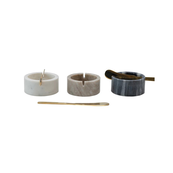 Marble Bowl and Spreader Sets