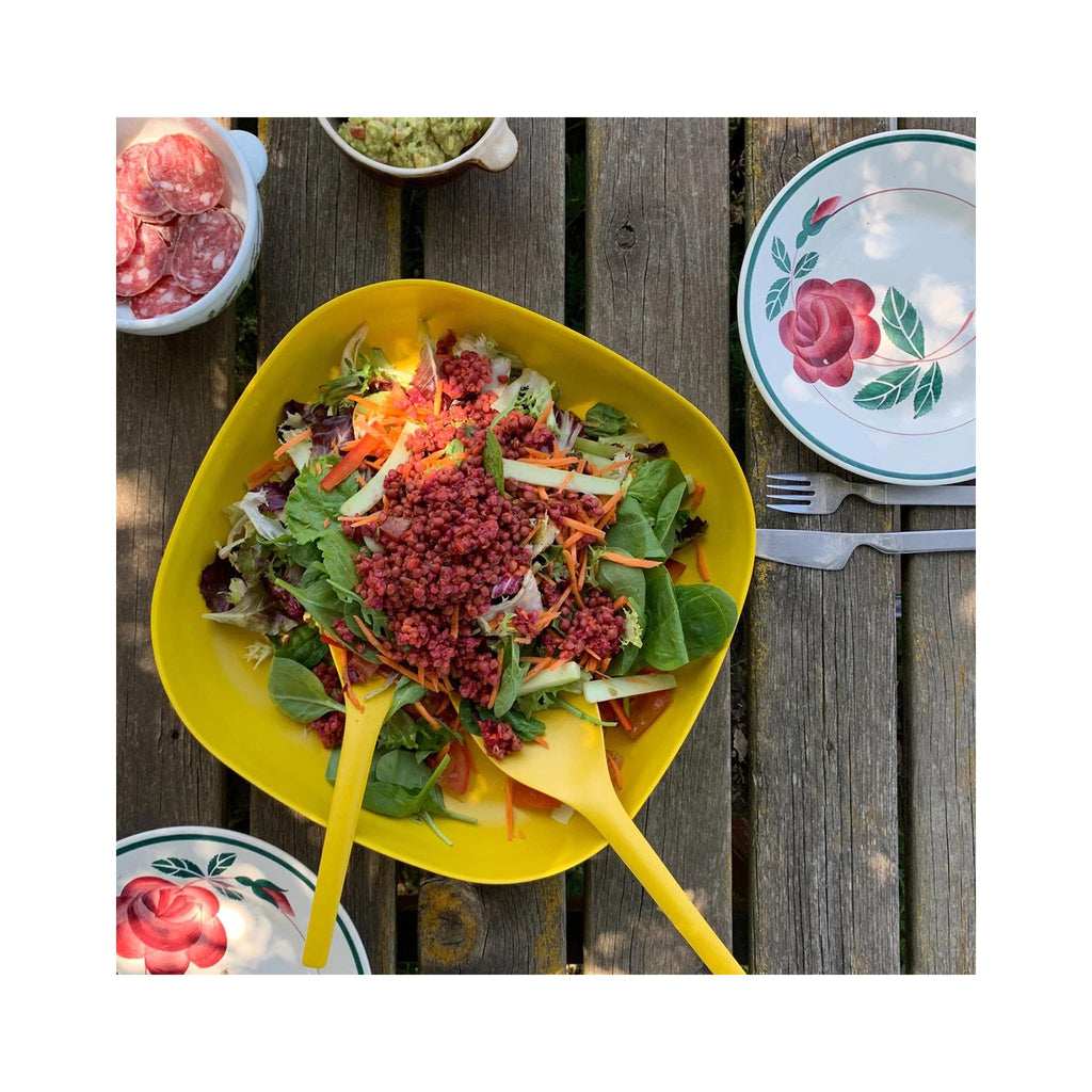 Gusto Salad Bowl - Lemon - in use