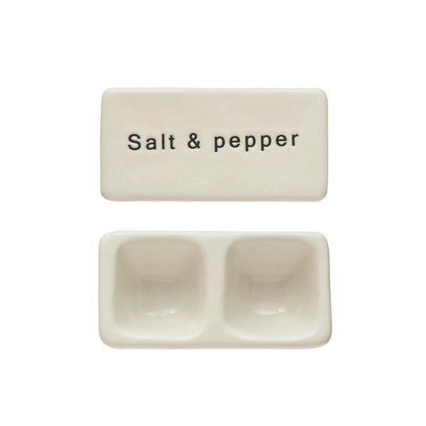 Salt & Pepper Pinch Pot with Lid
