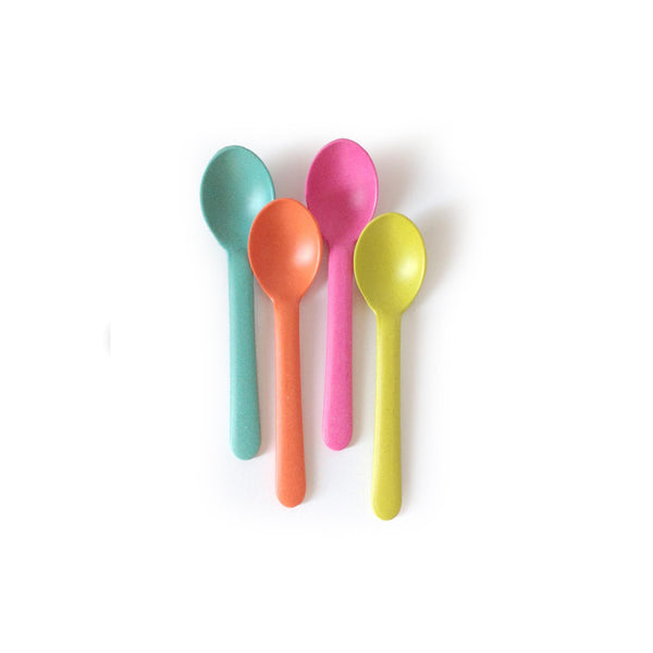Ekobo Bambino Small Spoon Set of 4 - Multi