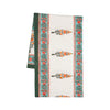 Marigold Block Print Tablecloth - edge detail
