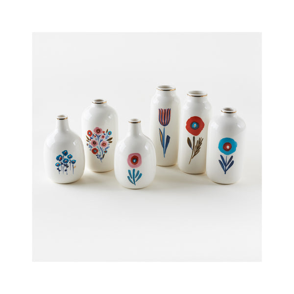 Misha Zadeh Floral Bud Vases
