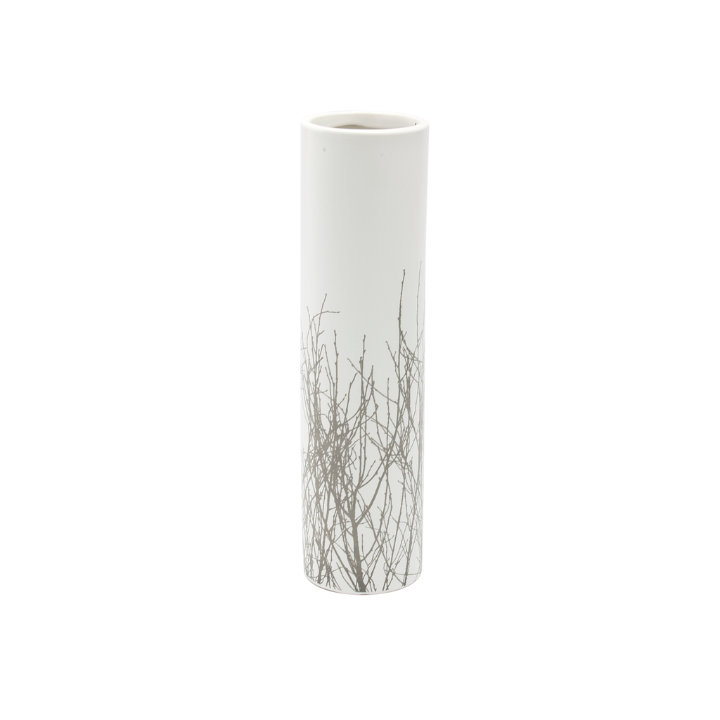 Tree Vase - Round White